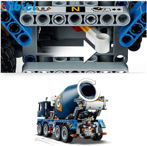 Lego technic betoniera set di - betoniera,,