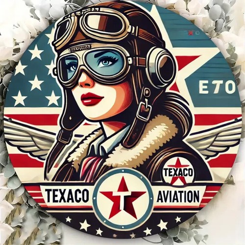 Insegna texaco aviation - insegna,