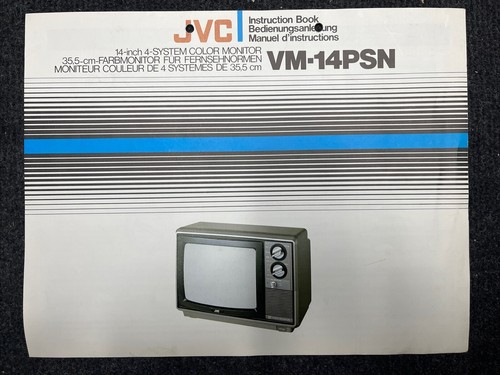 Jvc 14psn crt monitor - jvc,