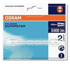 LAMPADINA ALOGENA LINEARE 230W=300W R7S 118M OSRAM 64701 DIMMERABILE  230V