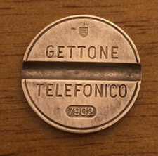 Gettone telefonico sip serie - telefonico,