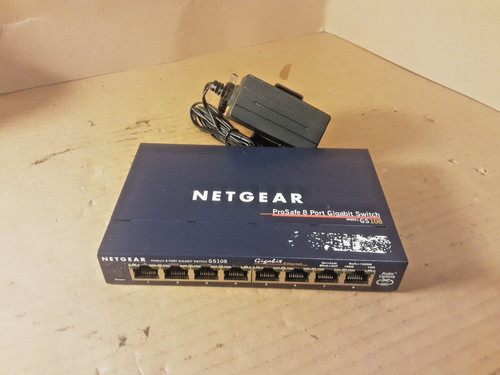 Netgear prosafe gs108 switch - netgear,