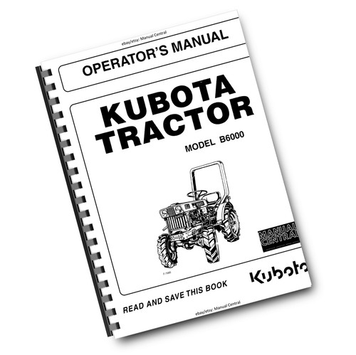 Trattore kubota b6000 - trattore,
