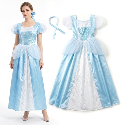 Abito donna principessa blu - abito,