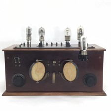 RICEVITORE A VALVOLE ANNI 20 ANTICA RADIO MUSEO Ancient radio receiver in Valve