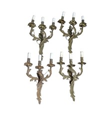 Gruppo 4 applique tre luci