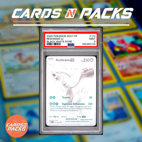 Carte pokemon reshiram - carte,
