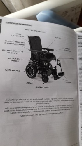 Carrozzina disabili elettrica - carrozzina,