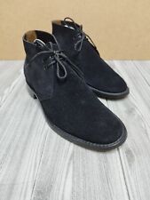 CHURCH'S SAHARA STIVALETTO CHUKKA IN CASTORO SCAMOSCIATO BLU - UK 6 F 81