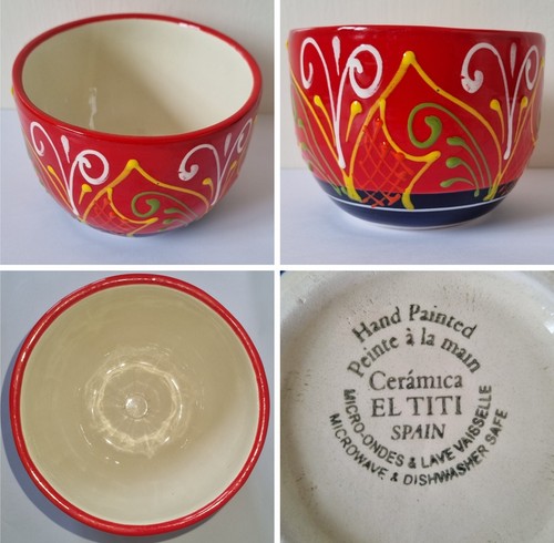 Ciotola decorativa smaltata - ciotola,