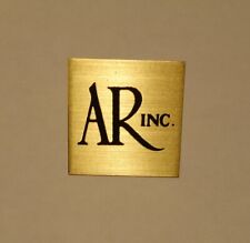 Distintivo ottone giradischi