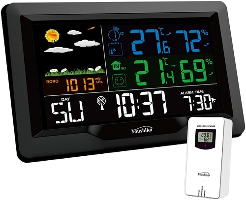 Weather station with msf - weather,