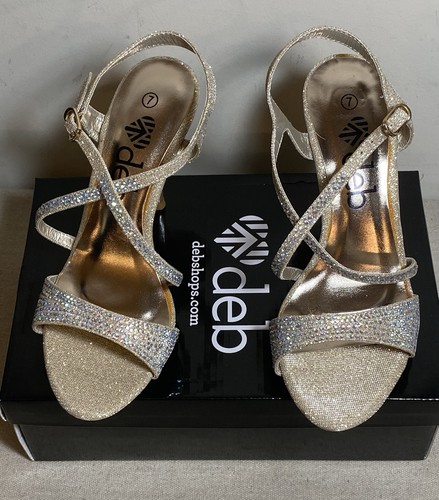 Deb champagne oro - oro, glitter