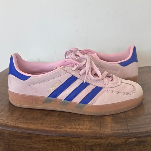 Adidas gazelle indoor rosa blu - adidas,
