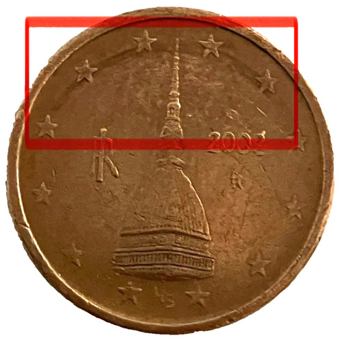 Moneta centesimi euro - euro, italia