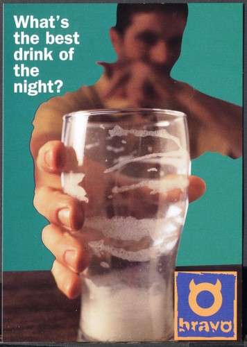 Promo postcard for bravo - for,