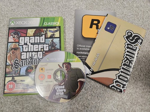 Xbox 360 classics gta san - gta,