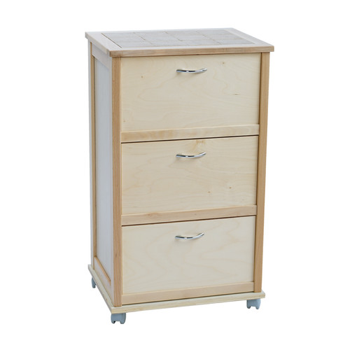 Carrello mobiletto con ante - , a