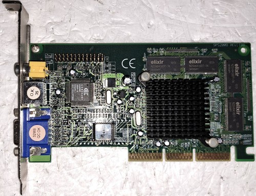 Scheda video agp vintage - scheda,