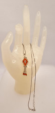CORALLO  COLLANA ARGENTO