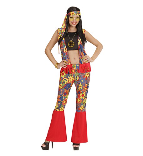 Costume hippie travestimento - -,
