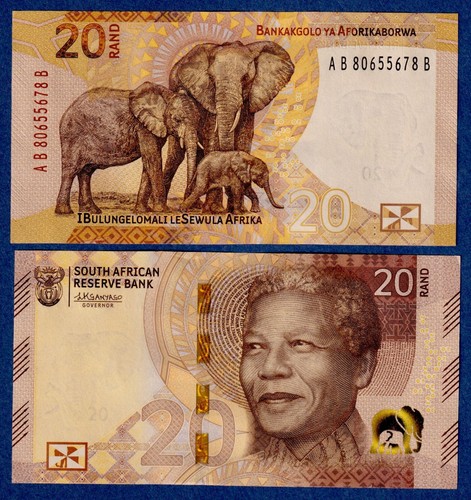 South africa rand - africa, 20