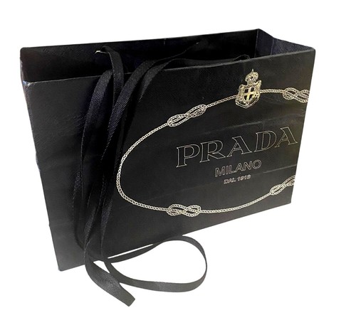 Borsa della spesa firmata nera