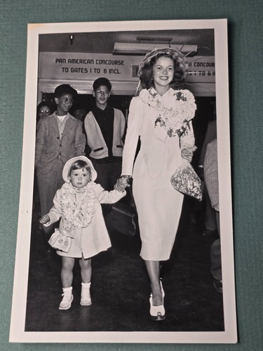 Cartolina epoca 1950 - 1950, shirley