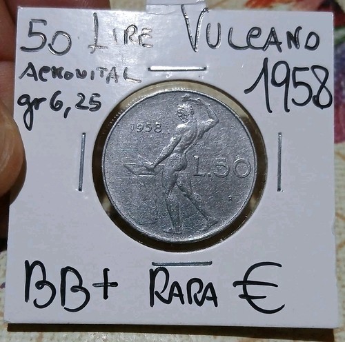 Lire vulcano1958 - 50, bb+(2)