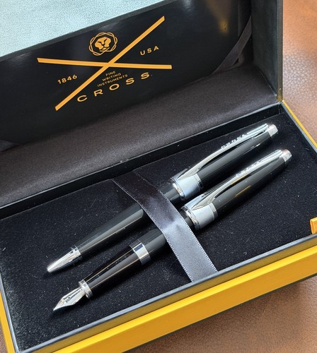 Vintage cross apogee black 18k - apogee,