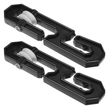  Kit puleggia per stendibiancheria Separatore di corda in plastica 2 pezzi