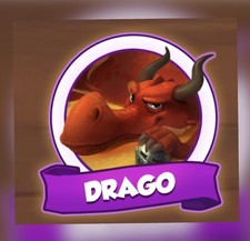 coin master carte rare - DRAGO