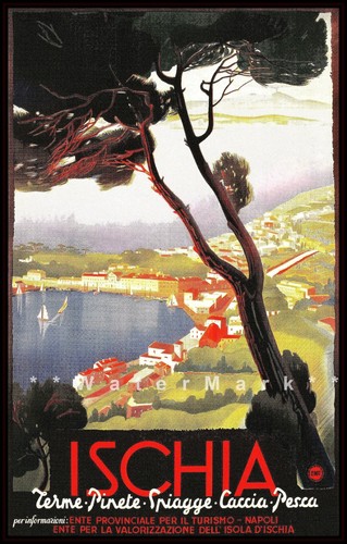 Ischia italia 1948 golfo - ischia,