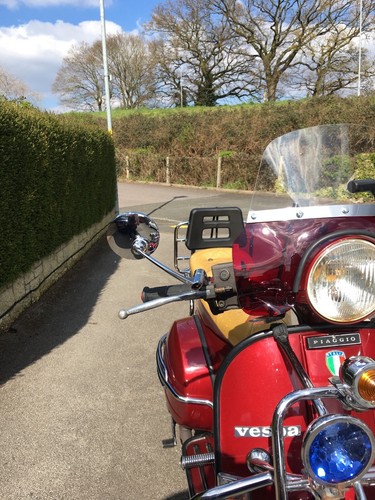Specchio retrovisore vespa - specchio,