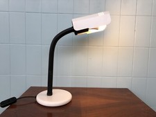 Lampada Vintage Orientabile Da Tavolo TARGETTI Made In Italy Anni 70