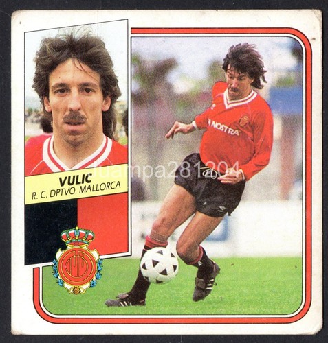 Vulic rcd mallorca 1989 - vulic, 1989-90