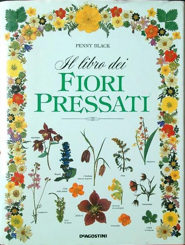 Libro dei fiori pressati - libro,