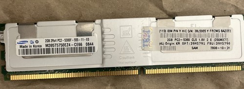 Ram server samsung - 2, gb