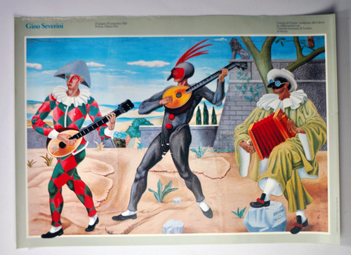 Gino severini poster palazzo - severini,,