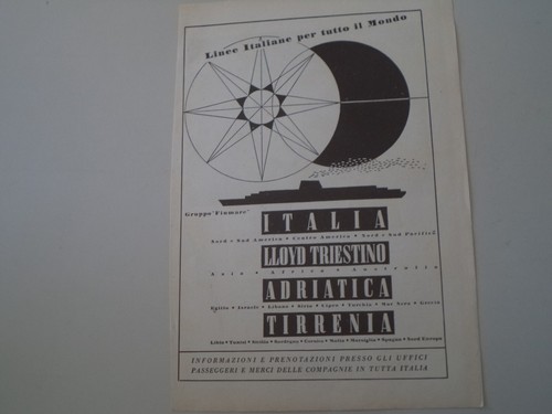 Advertising pubblicità 1954 - advertising,