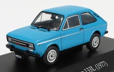 MODELLINO AUTO EPOCA STATICO DIECAST FIAT 133L 1977 BLU MODELLISMO SCALA 1/43