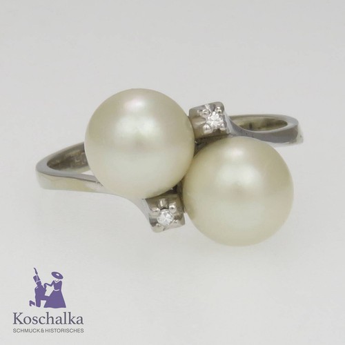 Anello oro bianco 750 con - in,