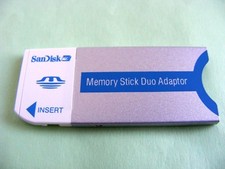 Adattatore Memory Stick Duo (adattatore MS PRO Duo) SanDisk nuovo