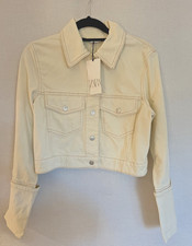 Giacca donna Zara panna taglia