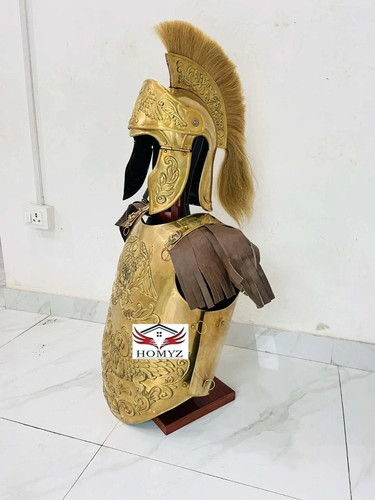 Gauge brass roman cuirass - roman, &