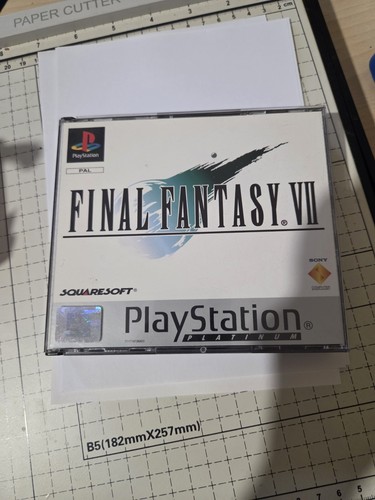 Final fantasy vii - final, sony