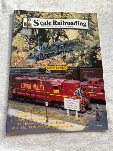 Scale railroading magazine - railroading,