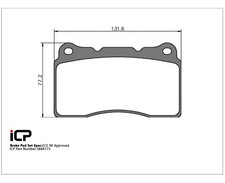 Set pastiglie freno anteriori