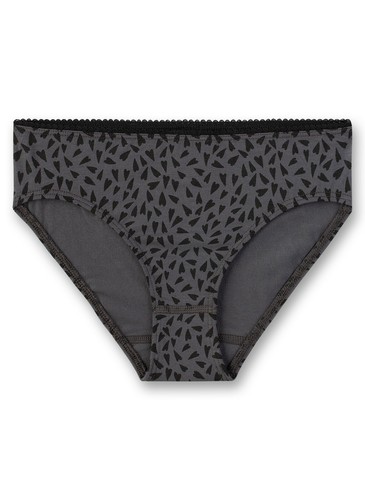 Slip grigio stampato - grigio,