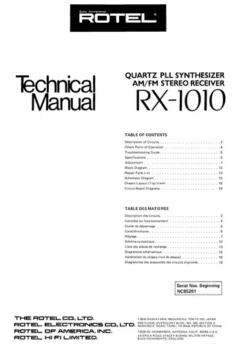 Manuale servizio per - manuale,